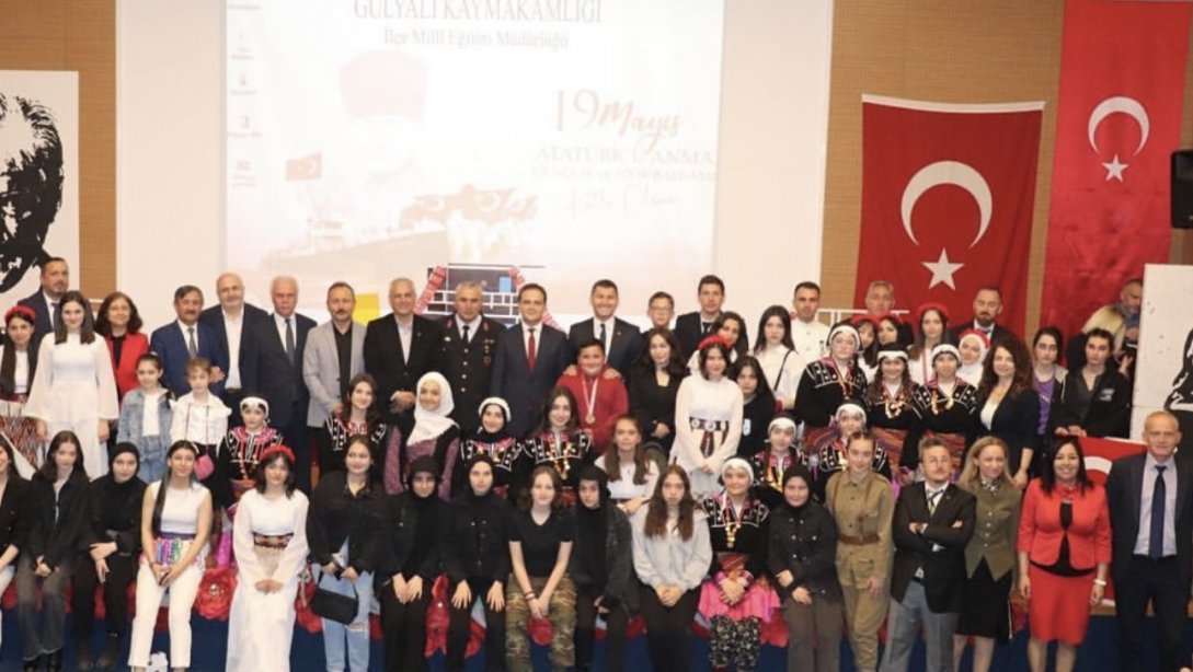 19 Mayıs Atatürk'ü Anma,Gençlik ve Spor Bayramı İlçemizde Coşku ile Kutlandı
