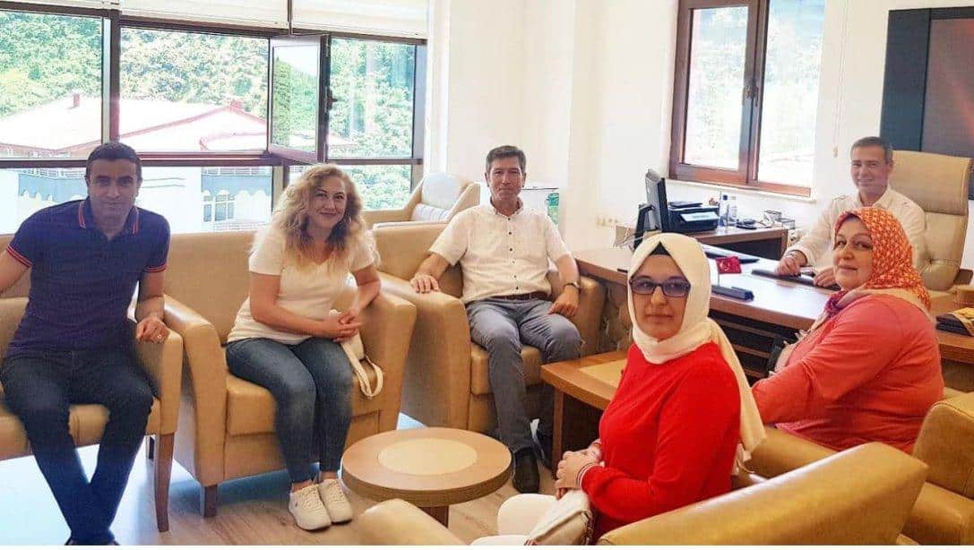 İl Milli Eğitim Müdür Yardımcısı Sayın Ahmet KINA'dan Nezaket Ziyareti