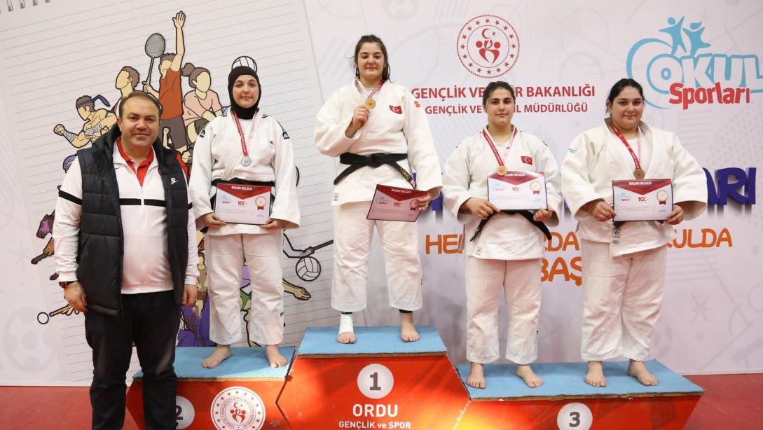 Genç Kız Judo Türkiye Şampiyonasında 3.lü Başarımız