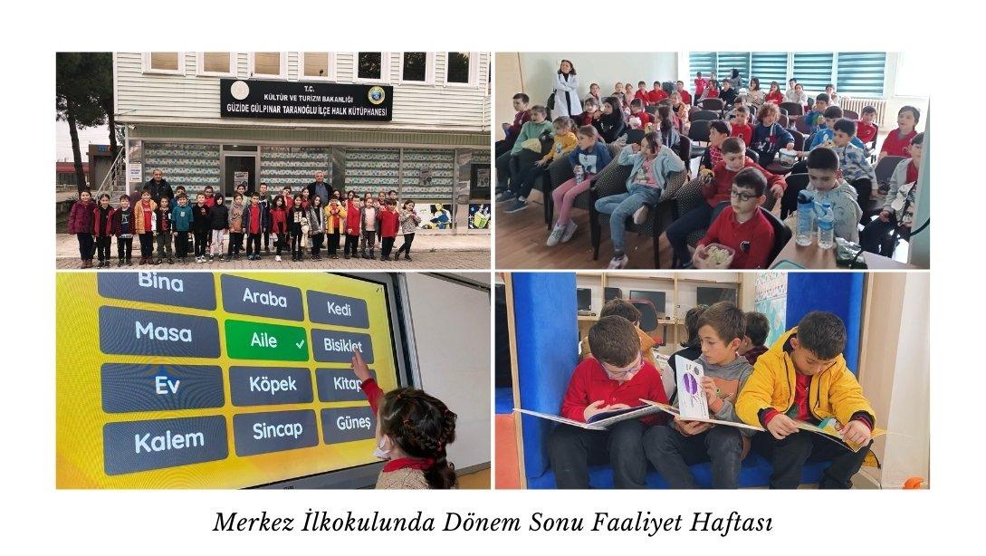 Merkez İlkokulunda Dönem Sonu Faaliyet Haftası Etkinlikleri Gerçekleştirildi
