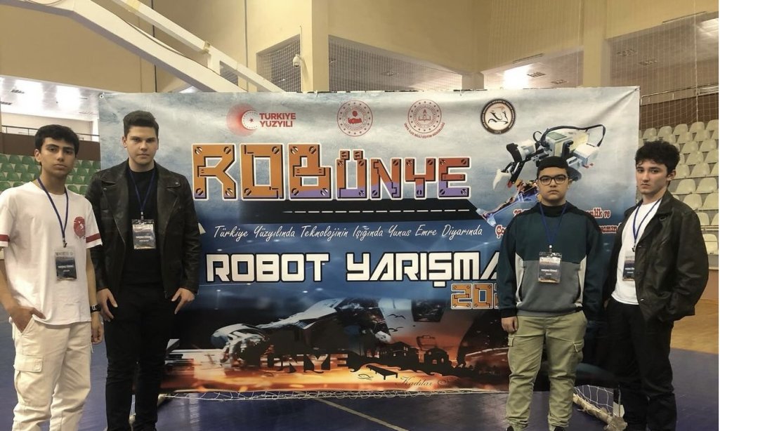 Özel Ordu Doğa Lisesi Öğrencimiz Kadir Guguk, RobÜnye Robot Yarışması'nda 3. Oldu